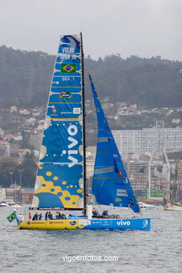 VOLVO OCEAN RACE EM RIA-A DE VIGO