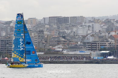 VOLVO OCEAN RACE EM RIA-A DE VIGO