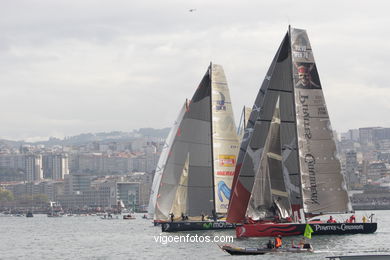 VOLVO OCEAN RACE EM RIA-A DE VIGO