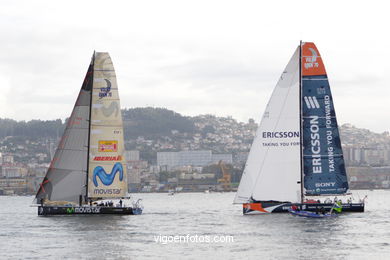 VOLVO OCEAN RACE EM RIA-A DE VIGO