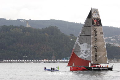 VOLVO OCEAN RACE EM RIA-A DE VIGO