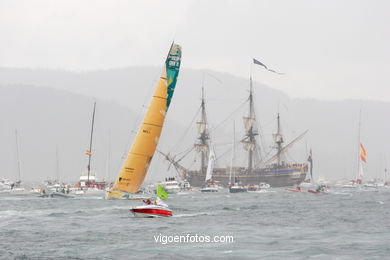 VOLVO OCEAN RACE EM RIA-A DE VIGO