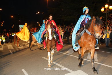 REIS MAGOS. CABALGATA DE VIGO 2009