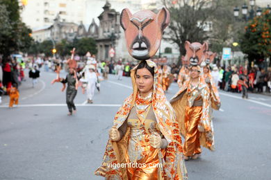 CARNIVAL 2012 - PROCESSION GROUP - SPAIN