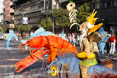 FIESTA DE LA BATALLA DE LAS FLORES 2007 - VIGO - 