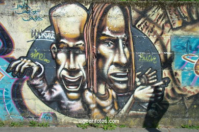 GRAFFITIS: MUROS, POMPAS, BOCETOS, MURAL, LETRAS, GALERIA, GRAFFITI