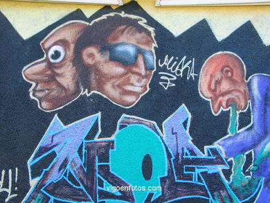 GRAFFITIS: MUROS, POMPAS, BOCETOS, MURAL, LETRAS, GALERIA, GRAFFITI