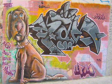 GRAFFITIS: MUROS, POMPAS, BOCETOS, MURAL, LETRAS, GALERIA, GRAFFITI