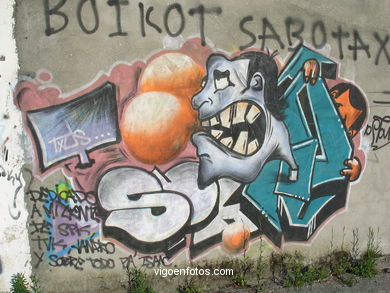 GRAFFITIS: MUROS, POMPAS, BOCETOS, MURAL, LETRAS, GALERIA, GRAFFITI