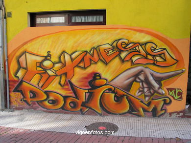 GRAFFITIS: MUROS, POMPAS, BOCETOS, MURAL, LETRAS, GALERIA, GRAFFITI