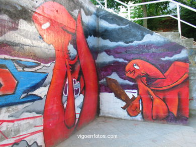 GRAFFITIS: MUROS, POMPAS, BOCETOS, MURAL, LETRAS, GALERIA, GRAFFITI