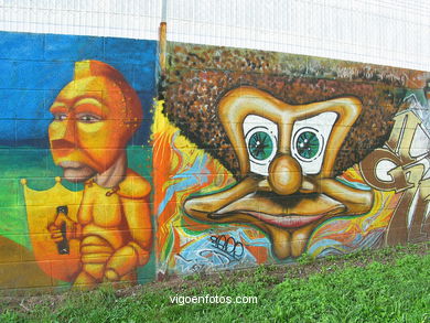 GRAFFITIS: MUROS, POMPAS, BOCETOS, MURAL, LETRAS, GALERIA, GRAFFITI