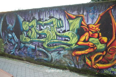 GRAFFITIS: MUROS, POMPAS, BOCETOS, MURAL, LETRAS, GALERIA, GRAFFITI