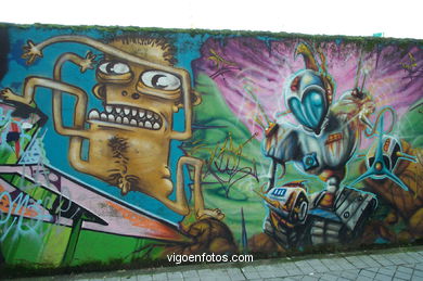 GRAFFITIS: MUROS, POMPAS, BOCETOS, MURAL, LETRAS, GALERIA, GRAFFITI