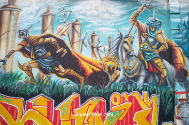 GRAFFITIS: MUROS, POMPAS, BOCETOS, MURAL, LETRAS, GALERIA, GRAFFITI