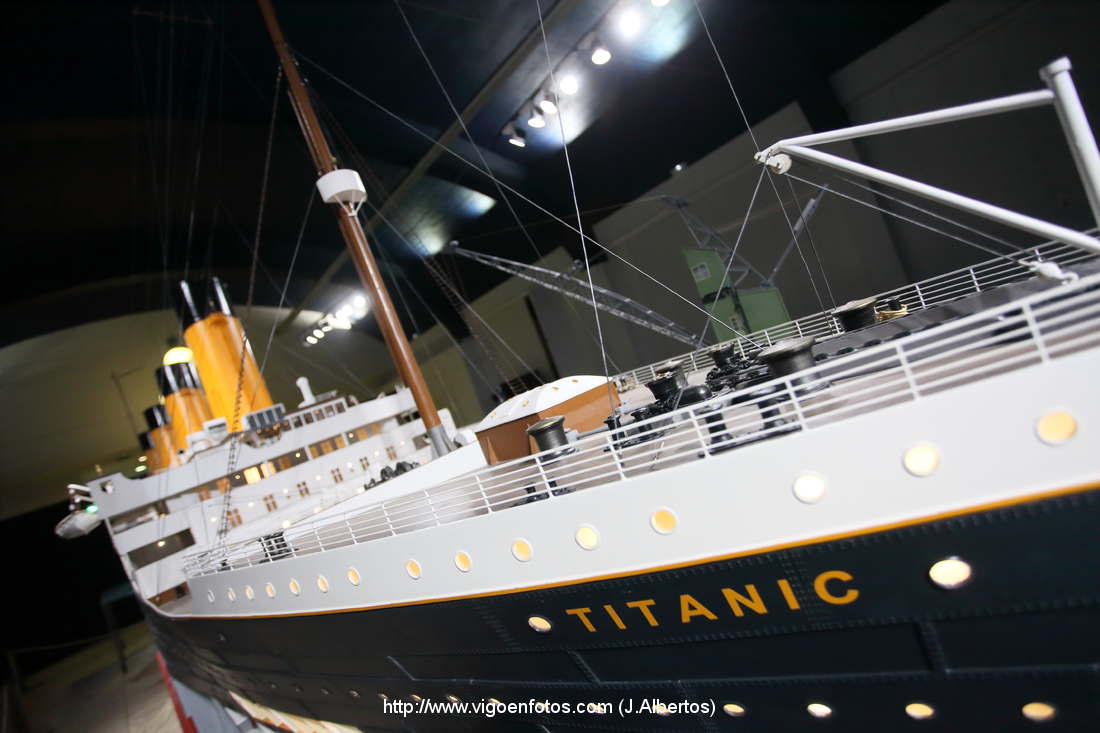 PHOTOS OF TITANIC. THE RECONSTRUCTION. 2016 - VIGO BAY. GALICIA. VISIT ...